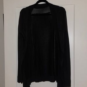 Black cardigan
